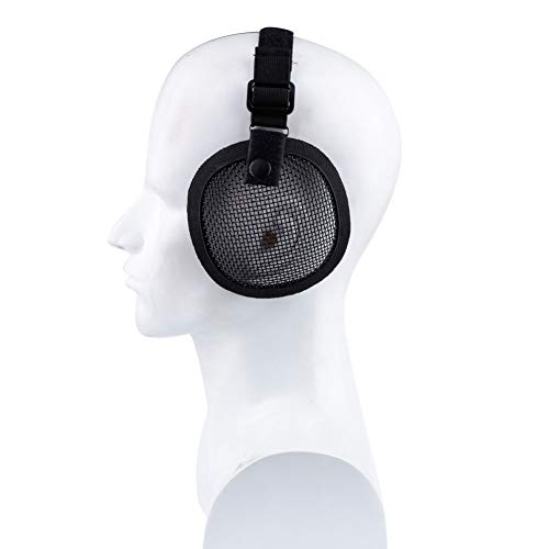 Steel Net Ear Protection for CS Games Shooting Tactical Airsoft Paintball
