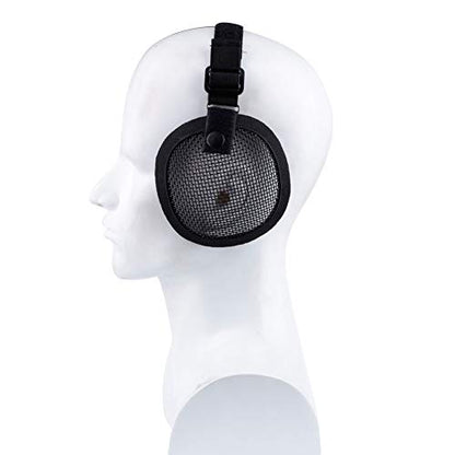 Steel Net Ear Protection for CS Games Shooting Tactical Airsoft Paintball