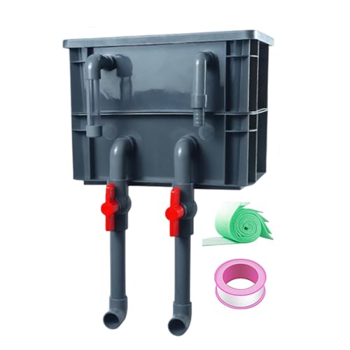 Pond Filter Box Quiet Multifunctional Filtration Supplies | Fish Tank Filtration System for Living Room Office Dorm Apartment Saltwater Indoor Bedroom - color: A