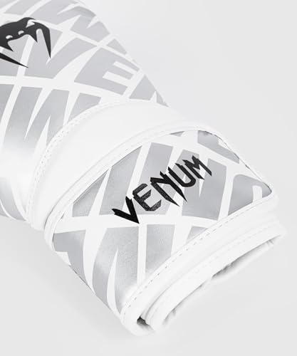 Venum Contender 1.5 XT Kids Boxing Gloves - color: White-Silver, size: 8-Ounce