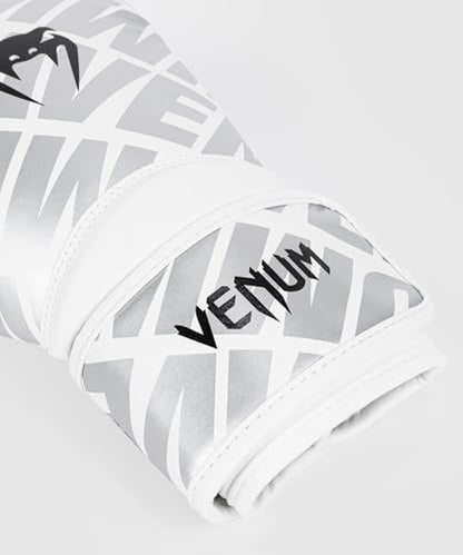 Venum Contender 1.5 XT Kids Boxing Gloves - color: White-Silver, size: 8-Ounce