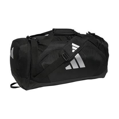 adidas Unisex Team Issue Sports Duffel Bag for Men and Women - color: Black/White/2