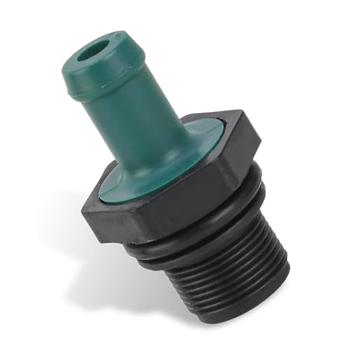 1 PC Automotive Crankcase Ventilation Valve, PCV Check Valve, Replaces OEM #11810-6N202 11810-EA200 11810-6N201 11810-53J00 Quick-modification Accessories, for Nissan Infiniti (Black & Green)