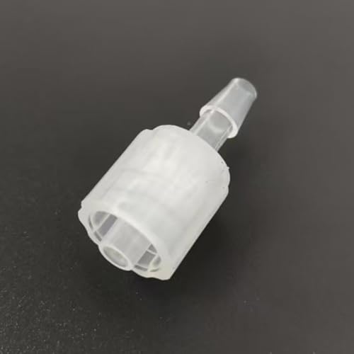 Moveable Male Luer Lock Connector × Hose Barbed Adapter for Laboratory Biochemical Analytical Instruments Food Machinery 50PC/PK (for 1/8'' Hose ID, PP) - size: for 1/8'' Hose ID, PP