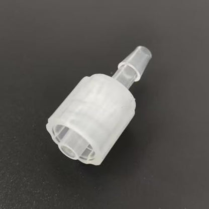 Moveable Male Luer Lock Connector × Hose Barbed Adapter for Laboratory Biochemical Analytical Instruments Food Machinery 50PC/PK (for 1/8'' Hose ID, PP) - size: for 1/8'' Hose ID, PP