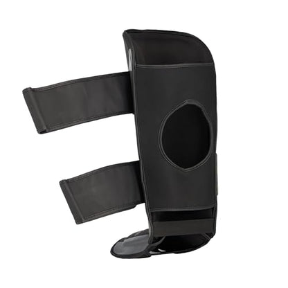 Tigear X4 Slate Shin Guards - MMA, Muay Thai, Martial Arts Shin Instep Guard for Training and Sparring, Pro Cage Fighter, Shin Protection MMA - size: Large-X-Large