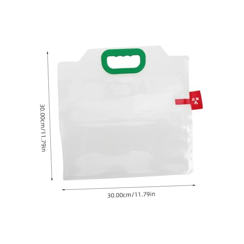 VICASKY 4pcs Fish Oxygen Bag Reusable Live Fishing Bag Transport Packaging for Fish Fry Oxygen-rich Handle