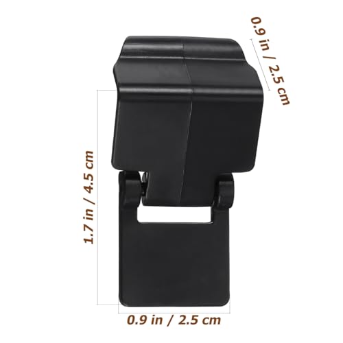 6PCS Aquarium Lid Clips, Adhesive Reptile Terrarium Screen Cover Clips Tank Lid Locks, Secure Buckle Latch for Bearded Dragons, Snakes, Geckos