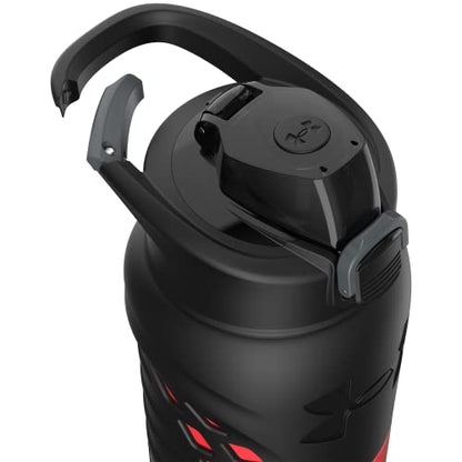 Under Armour 24Oz Stainless Steel Water Bottle, Insulated, Carabiner Easy Carry Hook, Leak Proof, Kids & Adults, All Sports, Gym - color: Beta