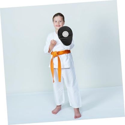 BESPORTBLE Taekwondo Kicking Pads Set Curved Focus Mitts for Boxing and Karate Training Adjustable Boxing Target for Boys and Girls and Adults Sturdy Material for Striking Practice