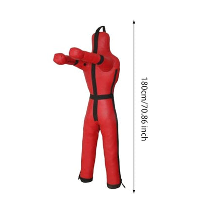 MMA Grappling Dummy Practice Dummy Unfilled Jiu Jitsu Punching Bag for Adults Throwing Boxing Bag for Brazilian Jiu Jitsu MMA