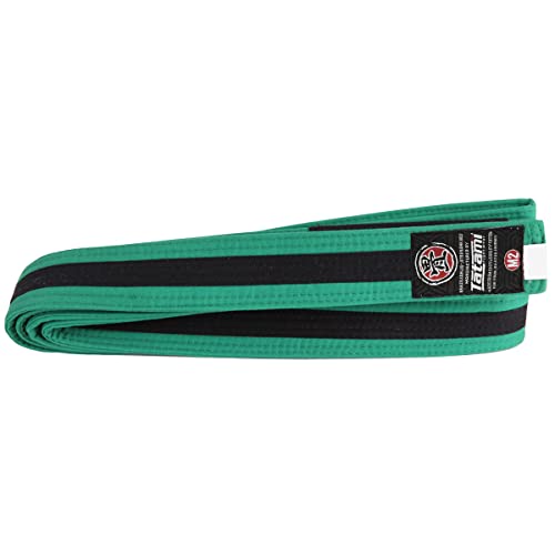 Tatami Fightwear Kid's IBJJF Rank Belt - Green - color: Green/Black, size: M0