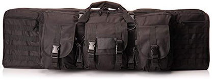 VISM by NcSTAR Double Carbine Case - color: Black, size: 55-"