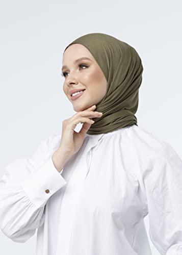 Jersey Hijab Scarf for Women - Quality Head Scarf Wrap for Girls - Fashion Muslim Women Hijab Scarves Headwear
