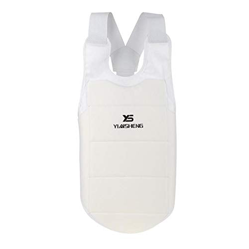 DAUERHAFT Taekwondo Karate Chest Guard Boxing Vest Unisex Adult Child Breast Protector Comfortable Breathable Chest Rib Guard
