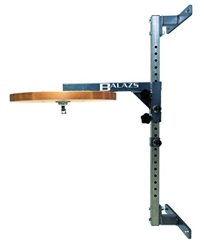 Balazs® Adjustable Speed Bag Platform | Made in USA | Speedbag Platform | Speed Bag Mount | Speed Bags for Boxing | Adjustable Height | Pro Swivel | Wall Mount | Commercial & Home Gym
