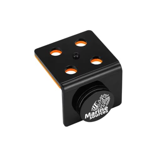 Marine Sources Aquarium Clear Acrylic Coral Frag Plugs Rack Holder SPS Coral Support Seawater Fish Tank Accessories Magnetic (CRB-M-G13) - size: CRB-M-G13