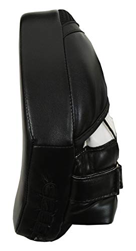 adidas Focus Mitt's Boxing Pads Adult Kids Curved Martial Arts Gym Fitness Punch Training, Black, One Size