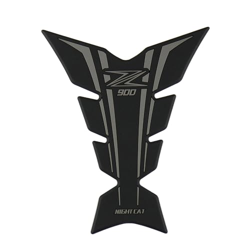 NIGHT CAT Motorcycle Gas Tank Protectors pad,Fuel Tank Protection Sticker,Compatible with Z900,Fuel Tank Side Traction mat,Anti-Slip(Tank pad) - color: Z900 Tank Pad