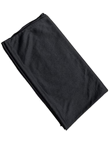 Jersey Hijab Scarfs for Women Head Scarf Muslim Head Wraps - color: Black