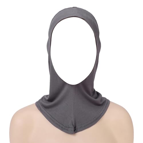 Jugaoge Seamless Under Scarf Hijab Cap Breathable Full Coverage Design with Stretchable Fabric for Active Lifestyles