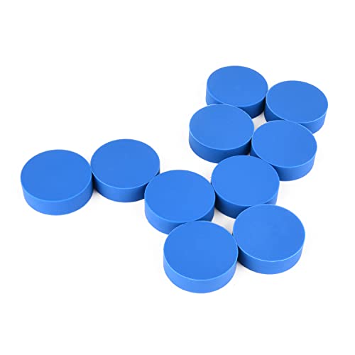 IMPRESA Sous Vide Clips & Magnets 10-Pack Blue Silicone - Secure Clamping with Silicone Sous Vide Clamps - Strong Holding Power for Bag Clips - Adjustable Magnet Slide for Precise Positioning