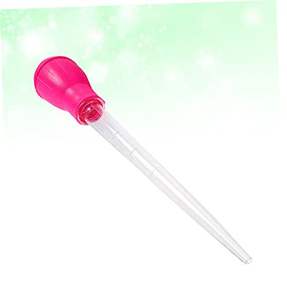 BESPORTBLE Fish Tank Suction Device 2pcs 30ml Manual Clean Pipette Aquarium Cleaning Tool Gravel Aquarium Water Clarifier - color: Pink