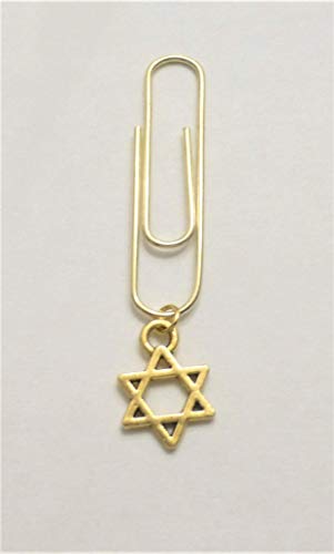 3 Bookmarks Page Finders Star Of David Jewish Star