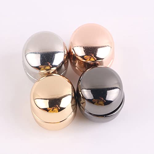 12pcs Magnetic Buttons For Clothing,hijab Magnetic Pins Multi-Purpose Pinless Fasteners For Muslim Wedding Gift Women - color: A-gold
