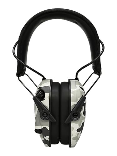 Walker's Razor Slim Electronic Muff - color: Grey Duck Camo, size: One Size