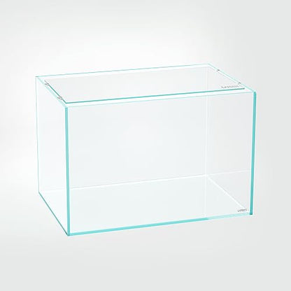 4mm Glass Aquarium Lid 57.6x31cm with Clips Rimless Tank | Reduces evaporation and helps stop fish jumping - size: 576x310mm (1 pc)