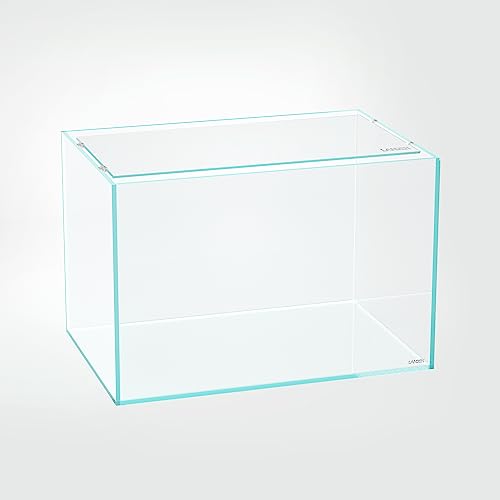 4mm Glass Aquarium Lid 57.6x31cm with Clips Rimless Tank | Reduces evaporation and helps stop fish jumping - size: 576x310mm (1 pc)