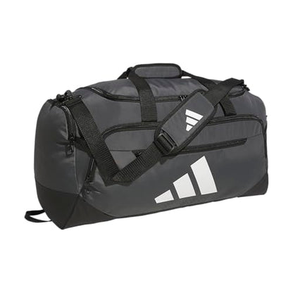 adidas Defender 5 Duffel Bag for Sports, Gym and Travel, Team Dark Grey, OSFA - color: Team Dark Grey, style: Medium (59l)