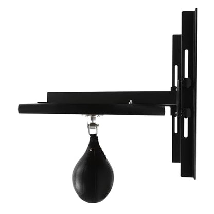 Hi-Impact Adjustable Speed Bag Platform, Speed Bag Platform Kit, Heavy Duty Boxing Training Equipment with Punching Ball