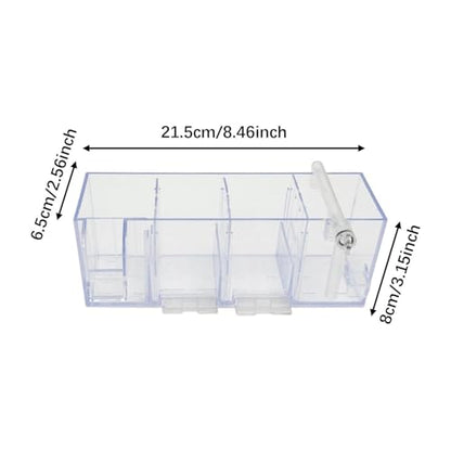Baoblaze Fish Tank Filter Box,Aquarium Hang on Filter,Circulation Water Cleaning, Fish Tank Accessories Sturdy Silent Water Purifier, B