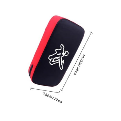 Toyvian Taekwondo Kick Pad and Boxing Body Protector Pu Kick Shield Thickened Martial Arts Strike Shield for Karate and Muay Thai Training