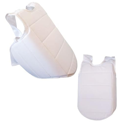 Chest Guard Kickboxing Muay Thai Boxing Upper Body Protector Martial Art Upper Body Ribs Protector Pad Taekwondo Vest Adjustable Karate - size: Large