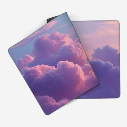 XXL Gaming Mouse Pad 35.4x15.7 Inch, Large Extended Desk Mat | Mousepad with clouds design Non-Slip Rubber Base, Water-Resistant Surface and Stitched Edges for Gaming, Office & Home - color: Cloud