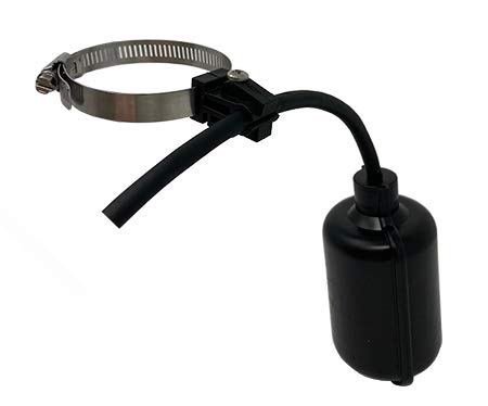Sump Pump Tethered Float Switch, Universal Float Switch Replacement with Piggyback Plug for Sewage and Sump Pump, Superior Backup Float Switch with Reliable Water Level Sensor - 20 foot cord - style: 20' Cord