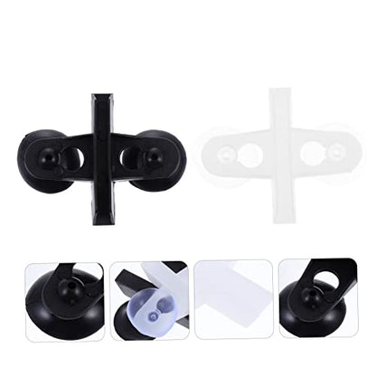 UPKOCH 20pcs Aquarium Divider Isolation Holders for Fish Tank Compartmentalization Easy Installation Safe for Fish Compatible Glass Panels