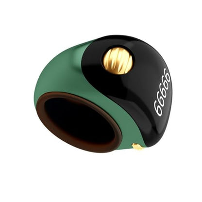 Interchangeable Tasbih Zikr Rings 3 Size Digital Prayer Counter Electronic Counting for Digital Counter - color: Green