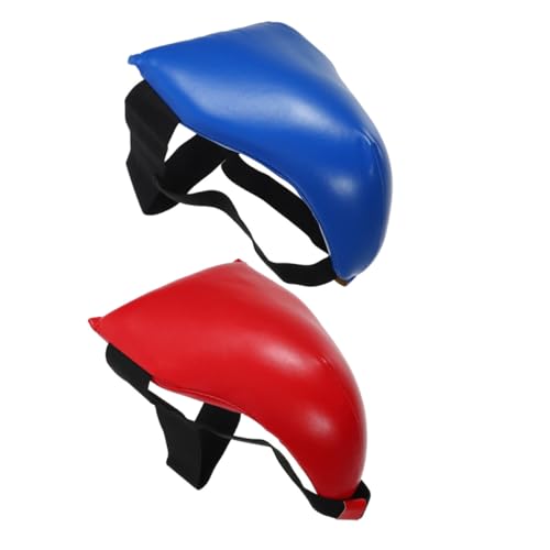 DOITOOL 2pcs Training Groin Protector Crotch Fighting Guard Comfortable Portable Groin Guard for Boxing Taekwondo Martial Arts Sparring