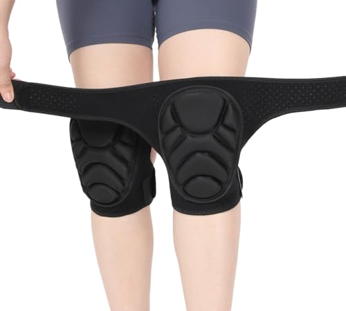 Wrestling Knee Pads for Men Women, Dance Knee Pad for Women Men Wrestling Knee Pad Wrestling Gear, Crash Pad Roller Skating Gear Knee Protector, Soft Knee Pads for Basketball Volleyball Roller Skating (X-Small) - size: X-Small