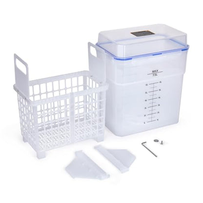 ELEGOO Washing Bucket for Mercury Plus 3.0 Wash and Cure Station Large Bucket with 7.5L Capacity - style: XL-Mercury Plus 3.0 Bucket