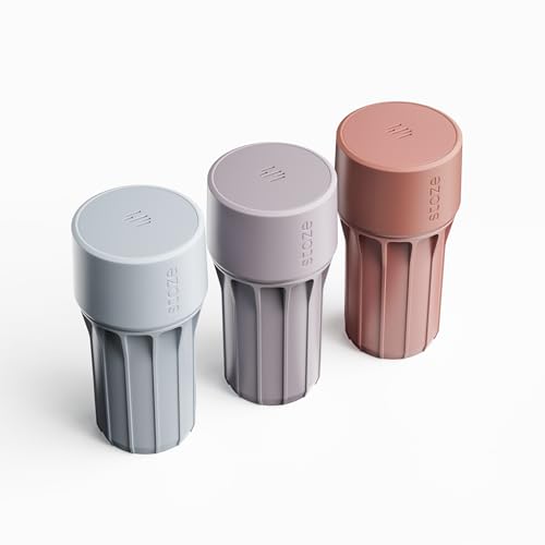 Staze Air Tight Smell Proof Container (148ml) – Vacuum Seal Jar - Waterproof Food Storage Canister, Portable Small Smell Proof Jar for Coffee, Herb, Spice & Gummies - (COSMIC TRIO) - color: COSMIC TRIO