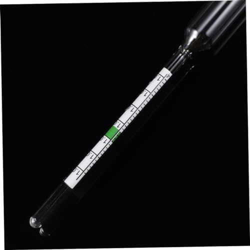 COLLBATH 2pcs Fish Tank Meter Aquarium Hydrometer Glass Floating Areometer for Big Fish Tank Water Testing