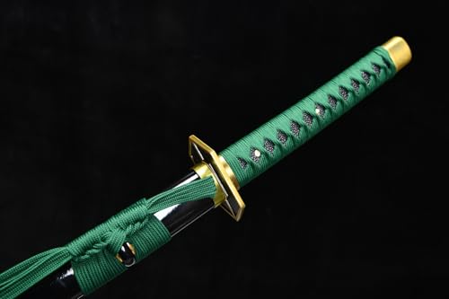 41 in Handmade Aizen Sousuke Sword Sharp Carbon Steel Japanese Samurai Anime Katana Full Tang for Man Gift Cosplay Decoration