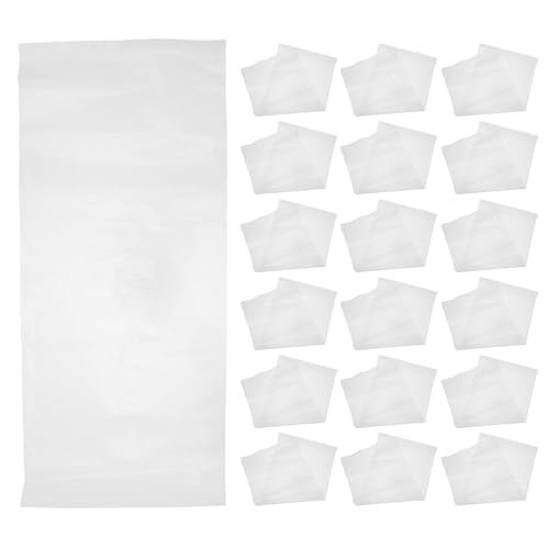 50pcs Clear Plastic Packaging Bags for Ornamental Fish Transparent Poly Bags for Secure Shipping and Storage and Leak-resistant for Aquarium and Pet Supplies