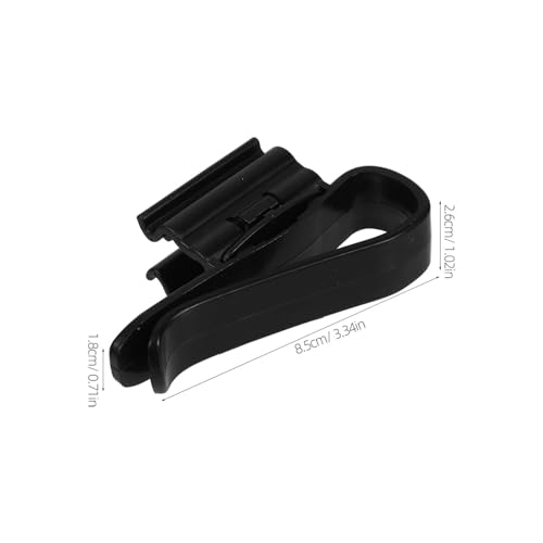 6pcs Aquarium Water Pipe Clamps Plastic Hose Clips Multi-piece Set for Fish Tank Water Pipe Fixing Easy Operation Sturdy Aquarium Accessories