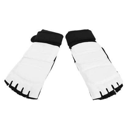 1 Pair Taekwondo Sparring Gear: Foot Protector Karate Boxing Sparring Foot Guard - Martial Arts Protective Gear for Kung Fu Punch Bag Kickboxing MMA Training L - size: 27.00X10.50X2.50CM
